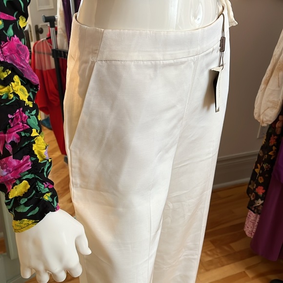 [6] NWT Beautiful Off White Pants from Massimo Dutti - Picture 4 of 7